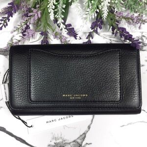 Marc Jacobs Black Leather Wallet